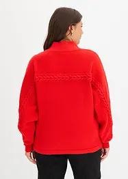 Maglione con trecce, bonprix