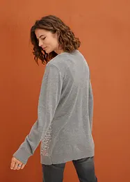 Cardigan con paillettes, bonprix