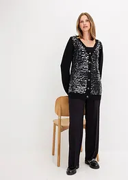 Cardigan con paillettes, bonprix