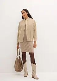 Abito di jersey con scollatura a V (pacco da 2), bonprix