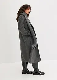 Cappotto oversize doppiopetto in simil lana, bonprix