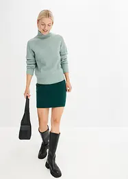 Maglione con collo dritto, bonprix