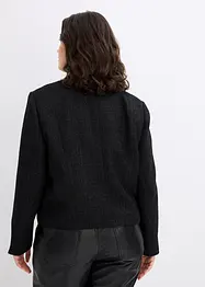 Blazer in bouclé con fili lucidi, bonprix