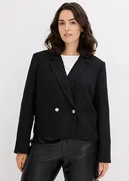 Blazer in bouclé con fili lucidi, bonprix