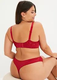 Reggiseno minimizer con ferretto e materiale lucido, bonprix