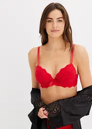 Reggiseno con coppe preformate, ferretto e poliammide riciclata, bonprix