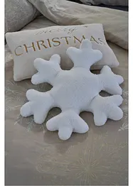 Cuscino arredo fiocco di neve, bonprix