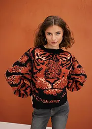 Maglione con tigre, bonprix