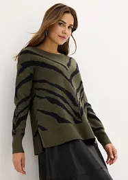 Maglione jacquard, bonprix