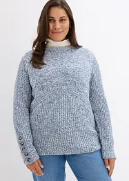 Maglione con bottoni, bonprix