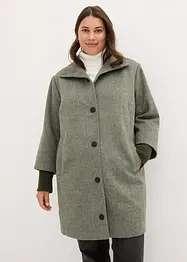 Cappotto corto in simil lana, bonprix