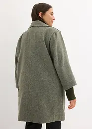 Cappotto corto in simil lana, bonprix