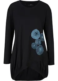 Maglia lunga in puro cotone, bonprix