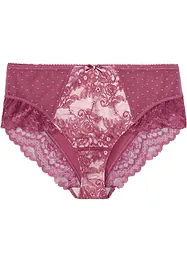 Culotte a vita alta con pizzo delicato, bonprix