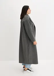 Cappotto oversize doppiopetto in simil lana, bonprix