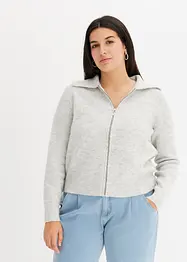 Cardigan con cerniera, bonprix