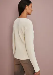 Maglione a portafoglio, bonprix