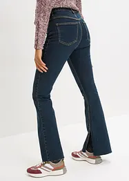 Jeans elasticizzati flared, a vita alta, bonprix