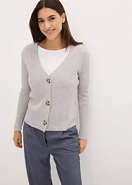 Cardigan a coste, bonprix