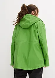 Giacca impermeabile con fodera effetto peluche, bonprix