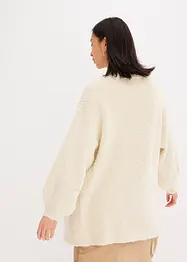 Cardigan oversize in bouclé, bonprix