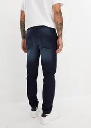 Jeans in felpa con elastico in vita regular fit, straight, bonprix