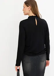 Maglia con cut-out, bonprix