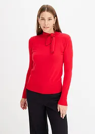 Maglione con fiocco, bonprix