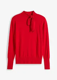 Maglione con fiocco, bonprix