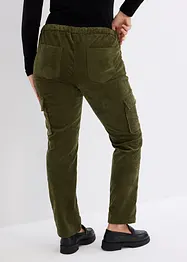 Pantaloni con elastico in vita in velluto a coste, bonprix