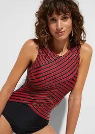 Costume intero con effetto a portafoglio e effetto modellante medio, bonprix