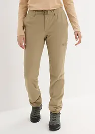 Pantaloni funzionali impermeabili con fodera in pile e tasche, bonprix