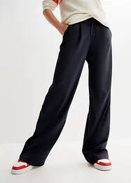 Pantaloni a palazzo con pinces, bonprix