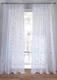 Tenda trasparente con stelle lucide (pacco da 1), bonprix