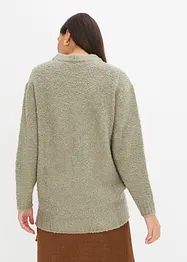Maglione oversize in bouclé, bonprix