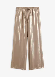 Pantaloni in satin lucido, bonprix