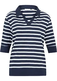 Polo in misto cotone e viscosa, bonprix