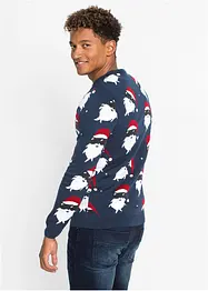Maglione natalizio in filato fine, bonprix