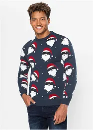 Maglione natalizio in filato fine, bonprix
