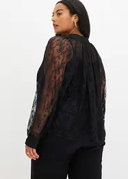 Blusa in pizzo, bonprix