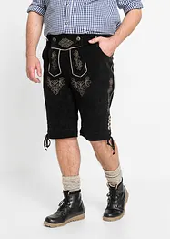Pantaloni corti bavaresi in pelle, regular fit, bonprix