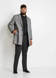 Pantaloni in simil lana con cinta comoda, regular fit, bonprix