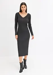 Abito in maglia a coste, bonprix