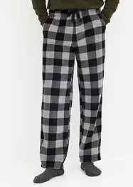 Pantaloni pigiama lunghi in pile, bonprix