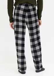 Pantaloni pigiama lunghi in pile, bonprix