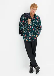 Camicia a maniche lunghe natalizia in puro cotone, bonprix