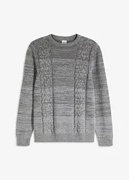 Maglione con colori sfumati e cotone riciclato, bonprix