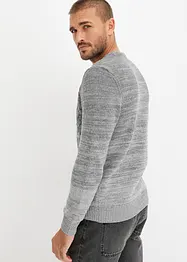 Maglione con colori sfumati e cotone riciclato, bonprix