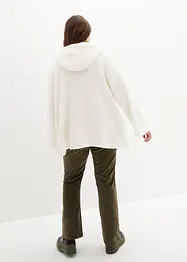 Giacca in pile teddy con spacchi laterali, bonprix