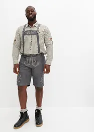 Bermuda bavaresi in similpelle, bonprix